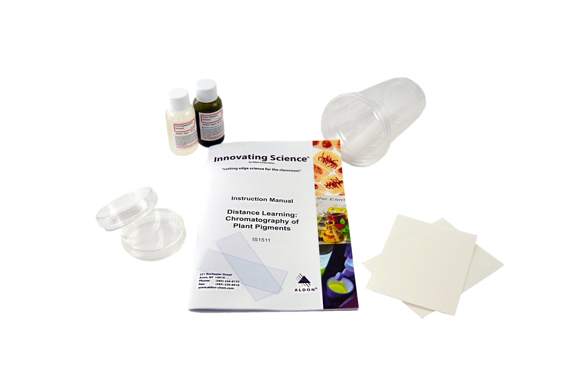 Chromatography of Plant Pigments Distance Learning Kit