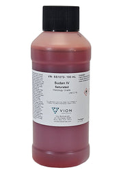 Saturated Deep Red Sudan IV Lipid Detection Stain Solution, 100mL