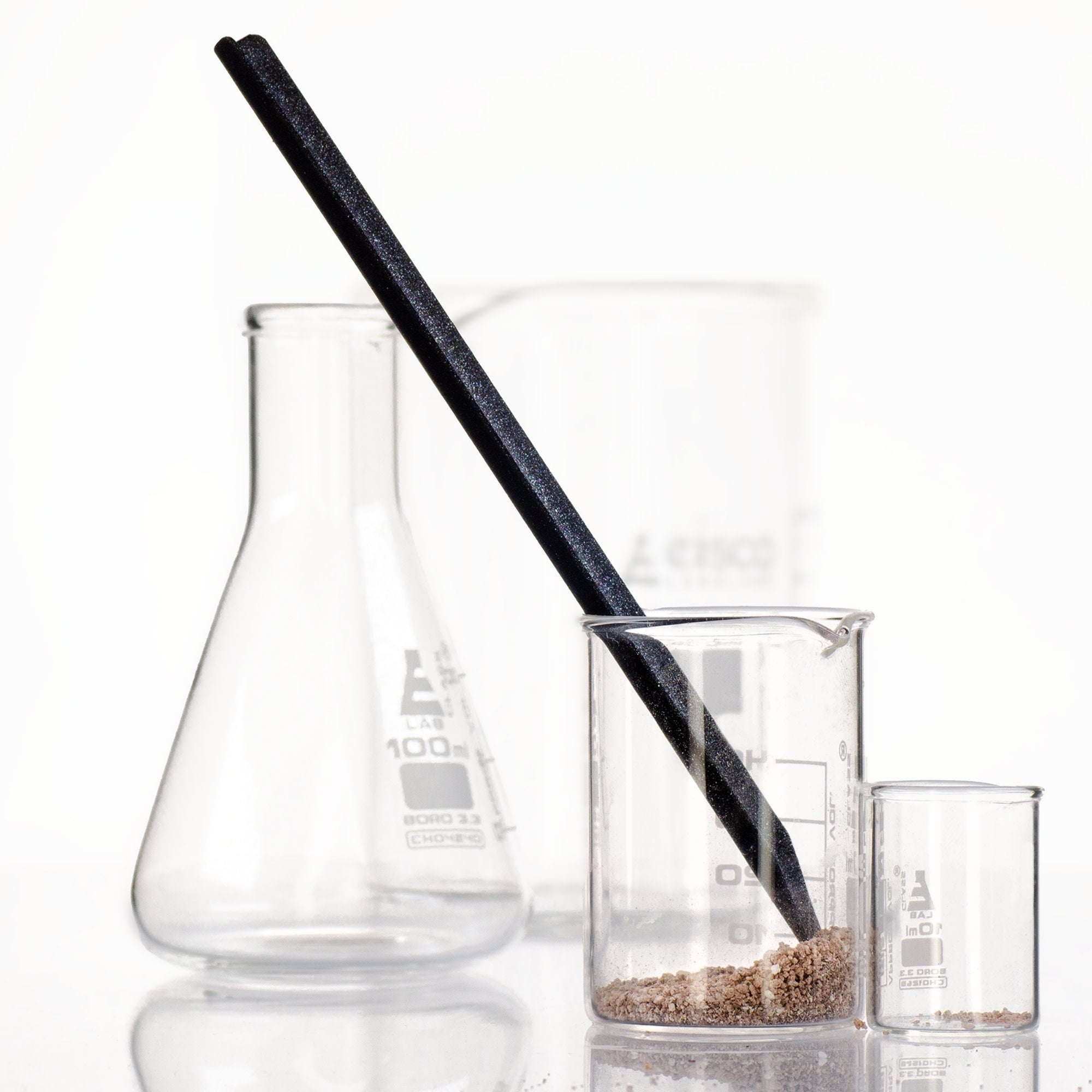 6.5" Non-Stick Coated Dual-End Lab Spatula