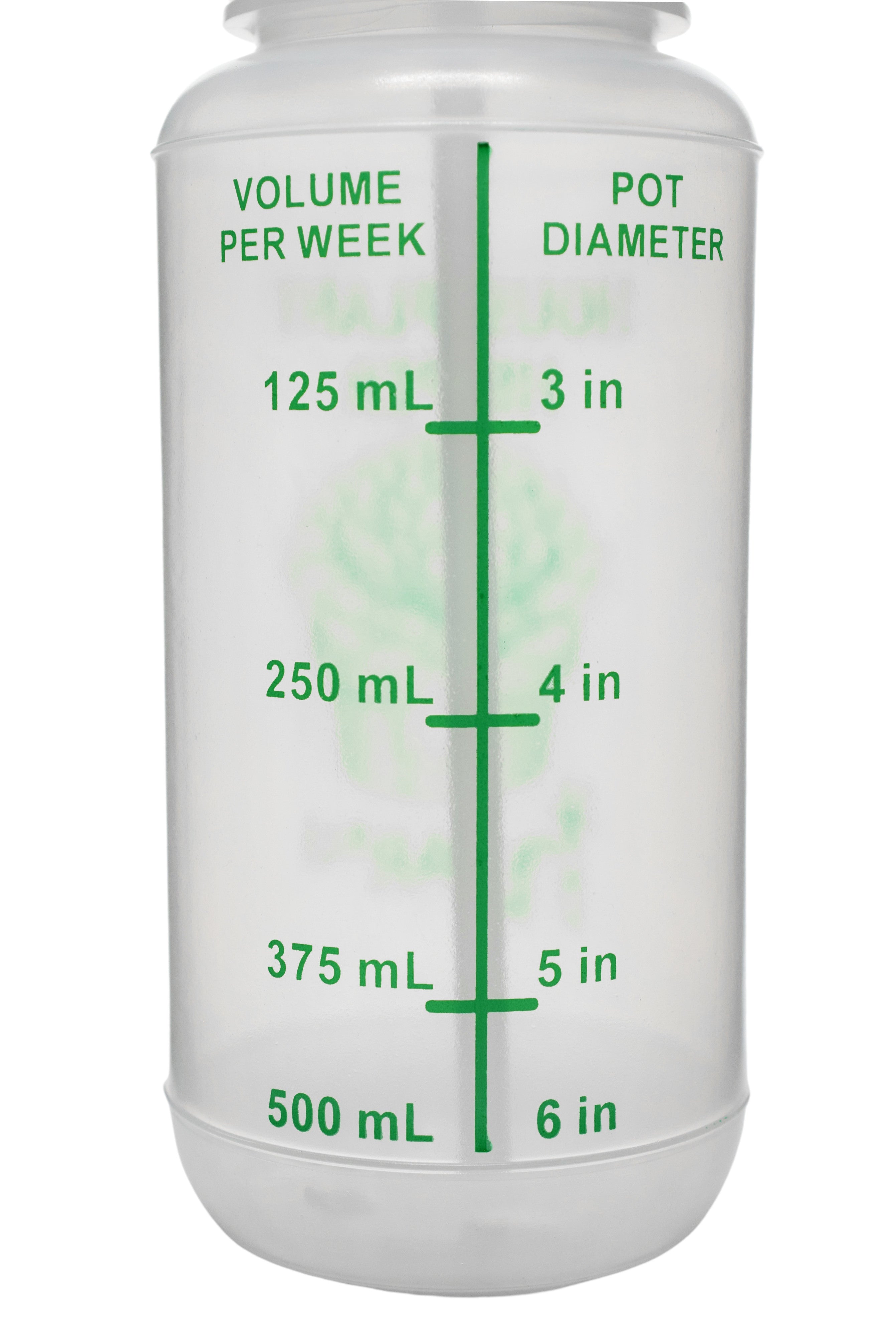2PK Houseplant Helper Plant Water Bottle, 16oz - Weekly Irrigation Scale Printed on Side - Plant Watering Devices, Succulent Watering Bottle, Indoor House Plant Waterer, Seed Tray Watering Can