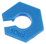 Hexagonal ABS Cylinder Protector for 10mL Graduated Cylinder, 10-Pack