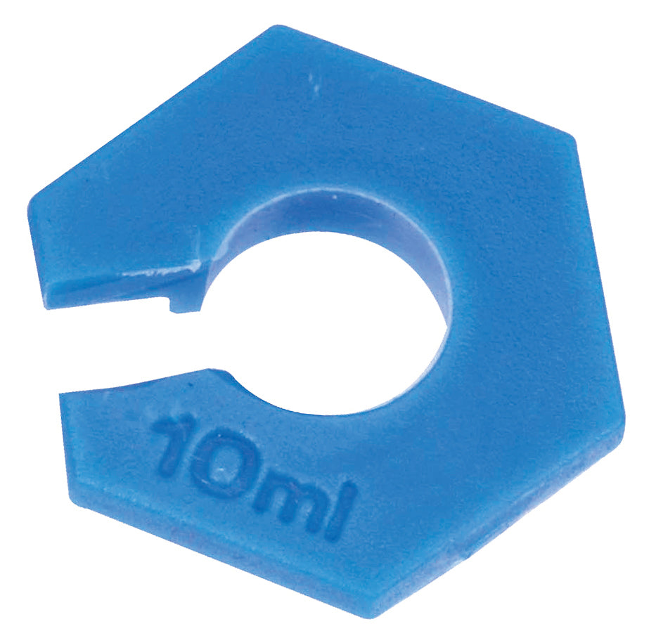 Hexagonal ABS Cylinder Protector for 10mL Graduated Cylinder, 10-Pack