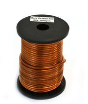 14 SWG Bare Copper Wire, 50ft Reel (2.0mm Dia)