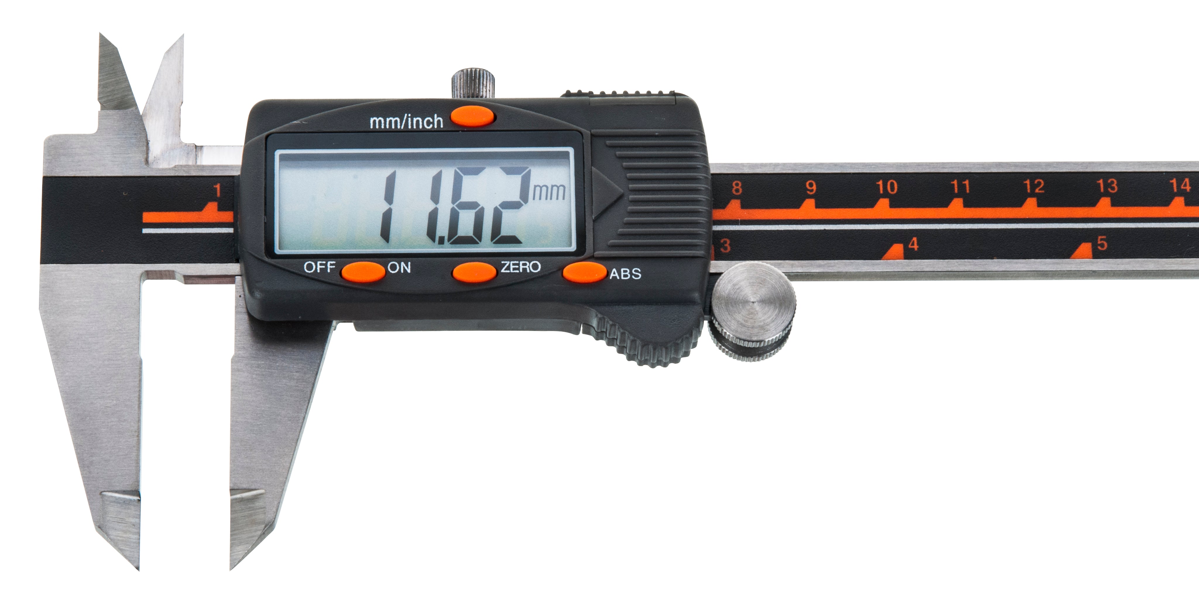 Premium Digital Vernier Caliper, 0.001" Accuracy, Hardened Stainless Steel