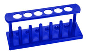 Polypropylene Test Tube Rack for 6 Tubes (25mm)