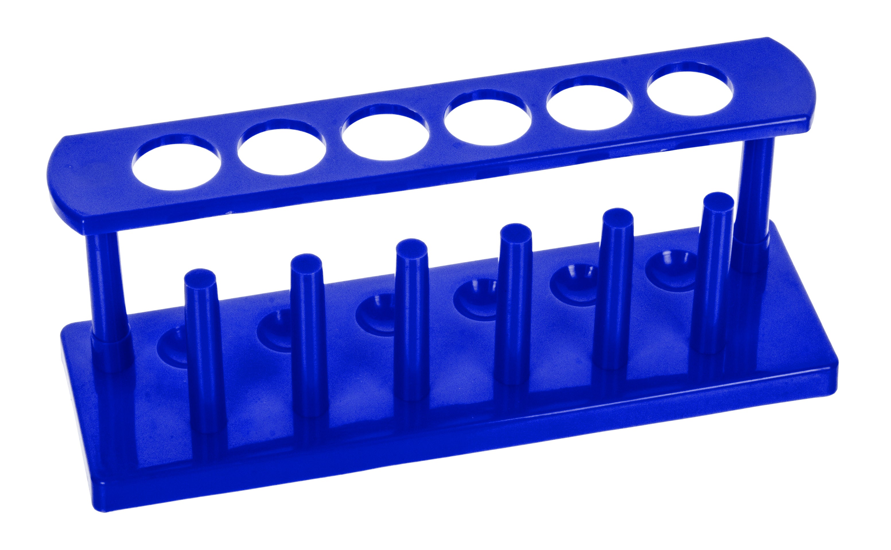 Polypropylene Test Tube Rack for 6 Tubes (25mm)