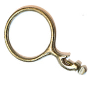 5.75" Cast Iron Ring with Open Boss Head Clamp and Thumb Screw