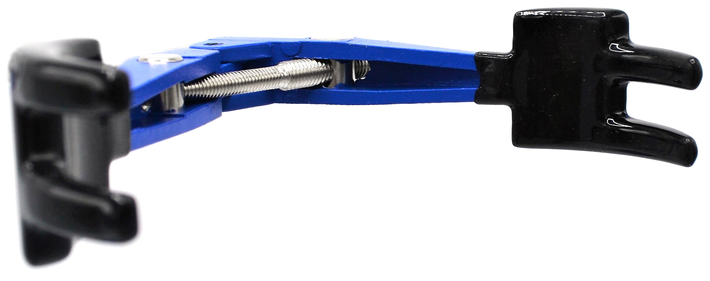 4-Prong Vinyl-Coated Clamp with Swivel Boss Head, 4.1" Max
