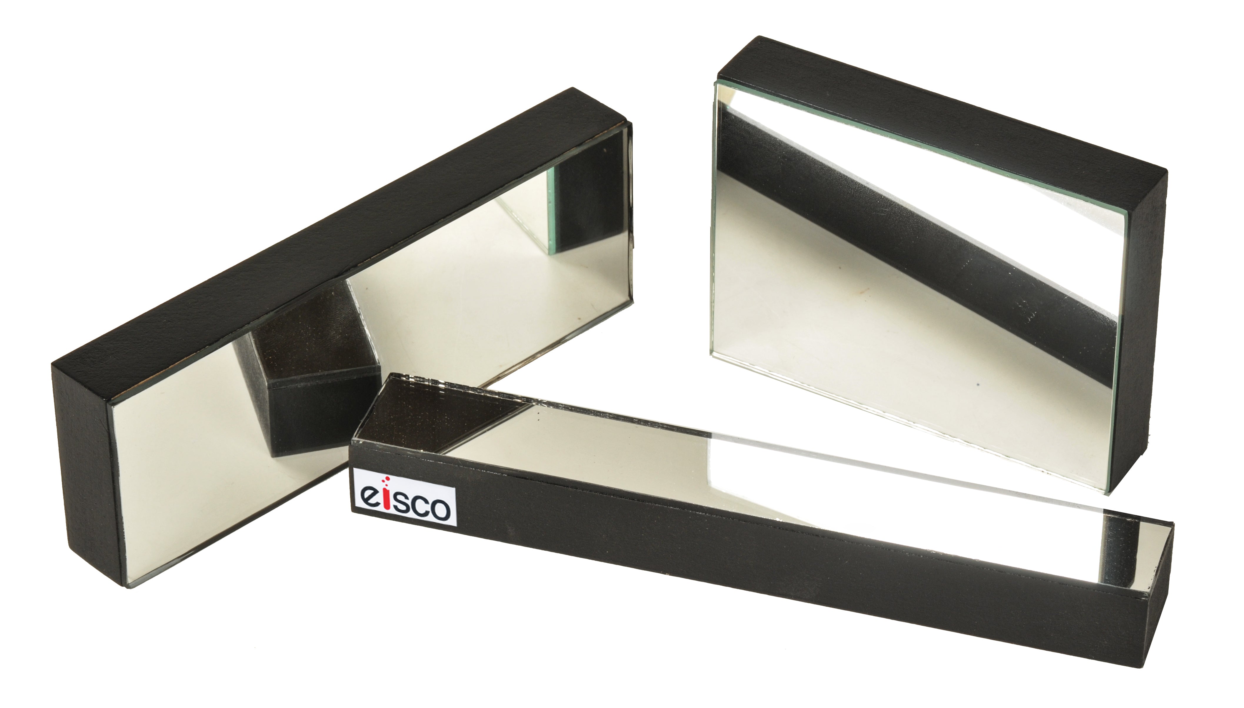 Mounted Plane Glass Mirror, 150 x 25mm
