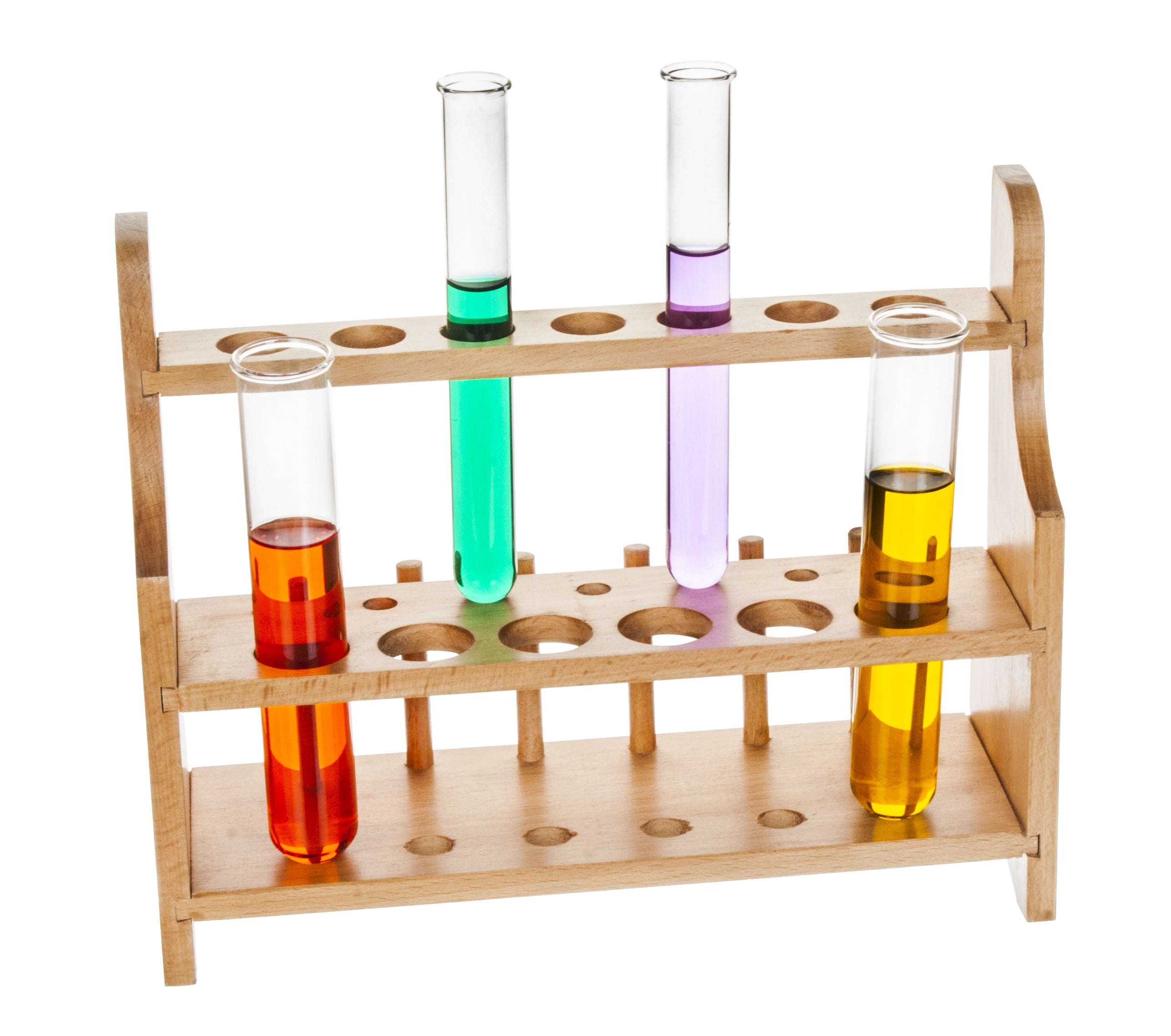 Wooden Test Tube Support, 13-Place
