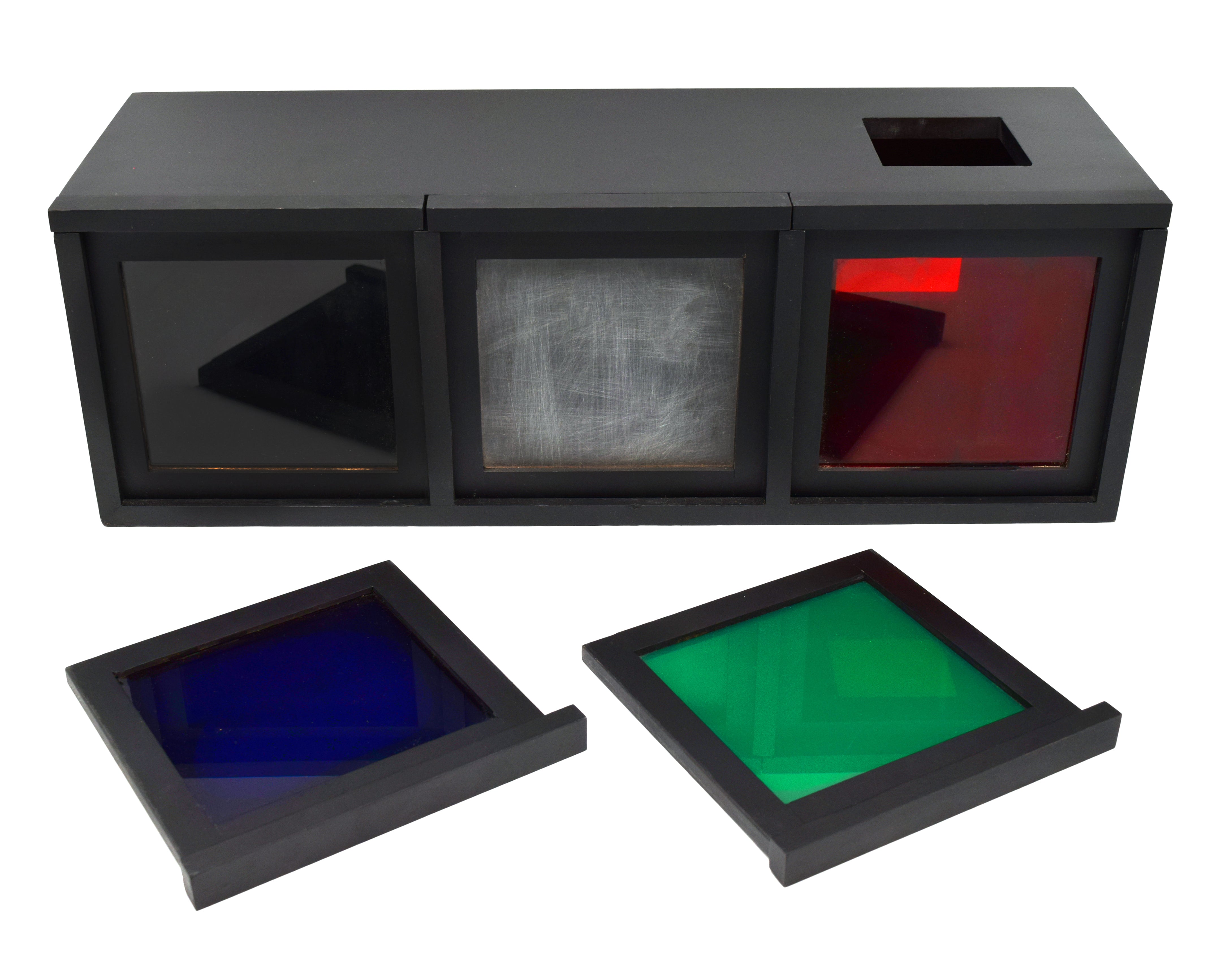 Combination Dark Chamber for Phototropism Experiments, 21 x 7 x 7"
