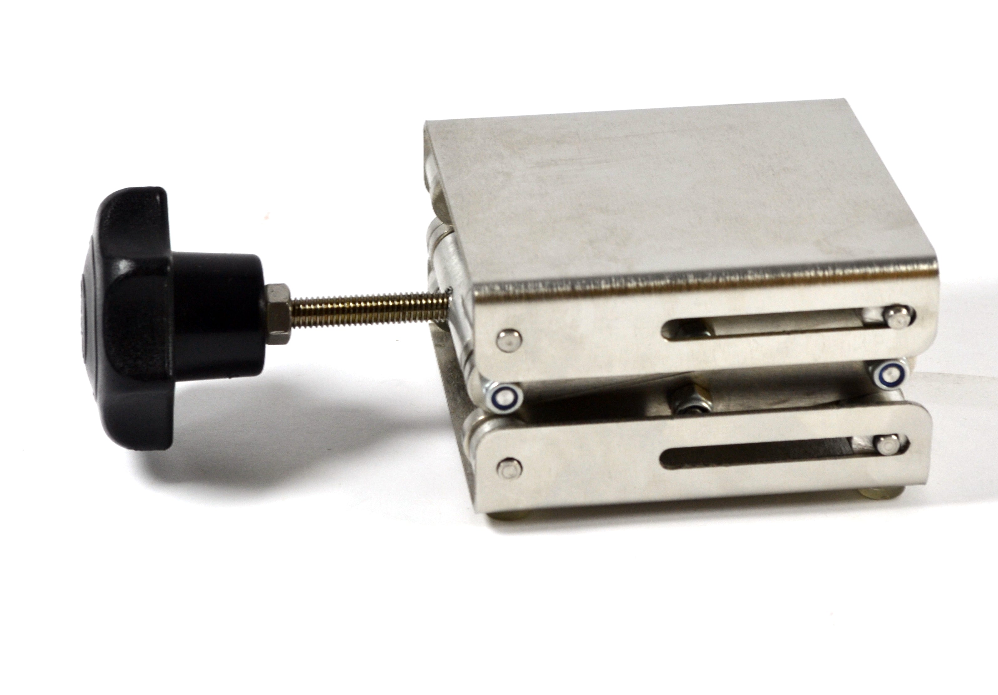 Stainless Steel Lab Jack, 3 x 2.8" Surface, 6" Max Height