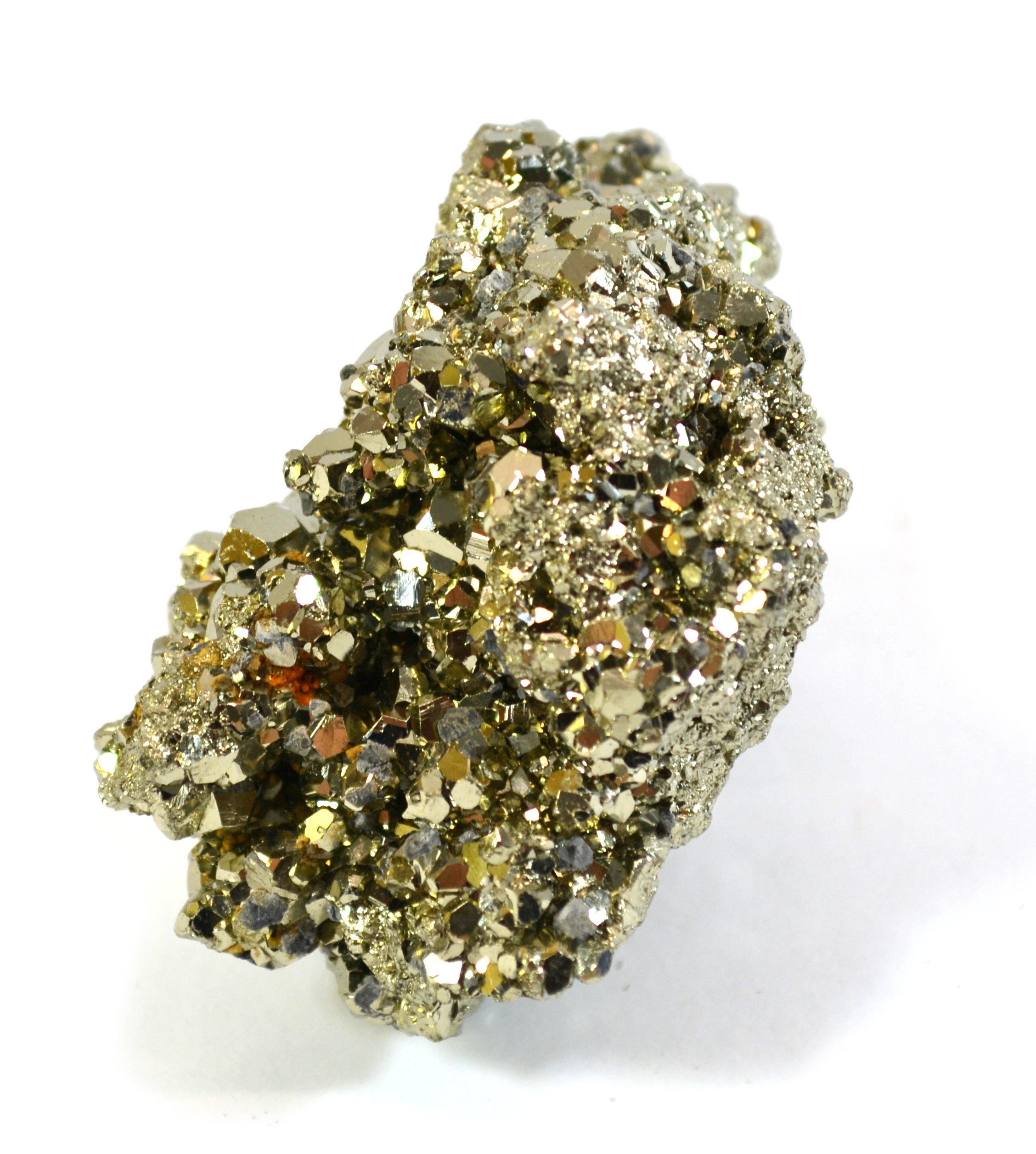 Crystalline Pyrite Specimen with 2-10mm Crystals, 1.5-2 inch