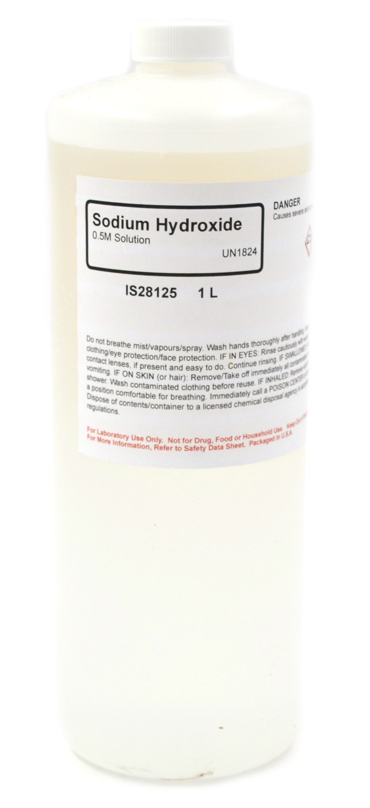 Sodium Hydroxide, 0.5M Solution