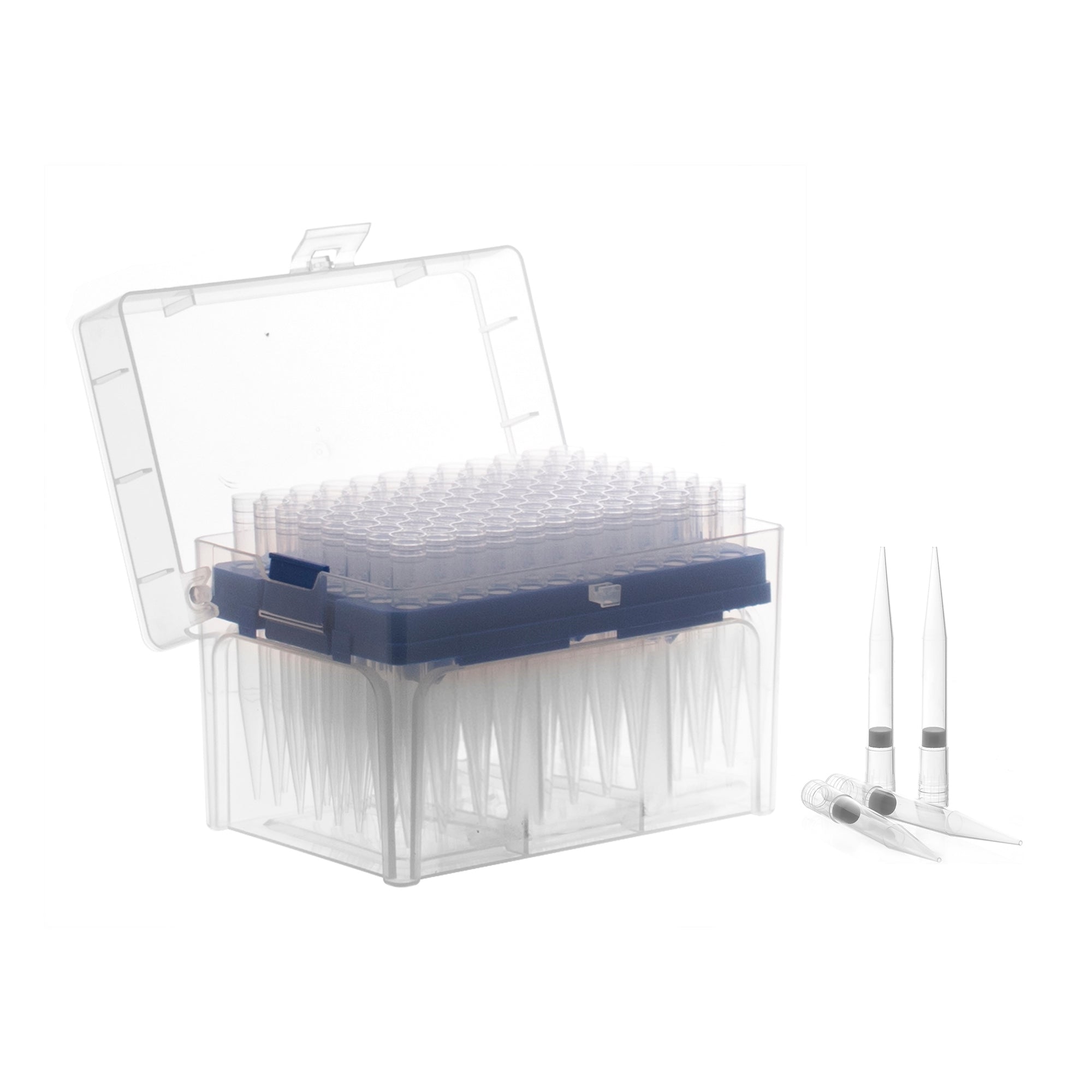 Graduated Filtered Micropipette Tips, Autoclavable, 96-Pack