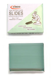 Plain Microscope Slides, 75 x 25mm, 50-Pack