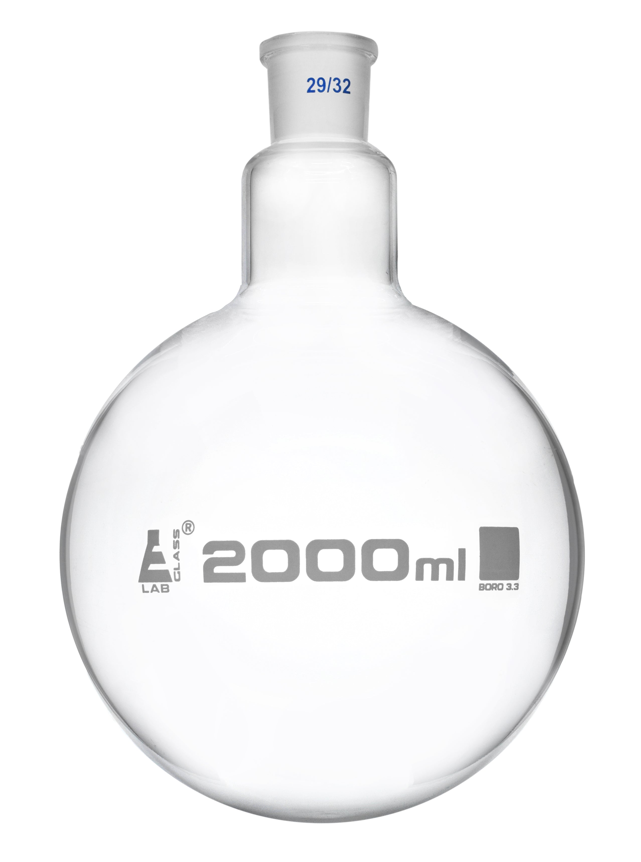 Round Bottom Florence Borosilicate Glass Boiling Flask