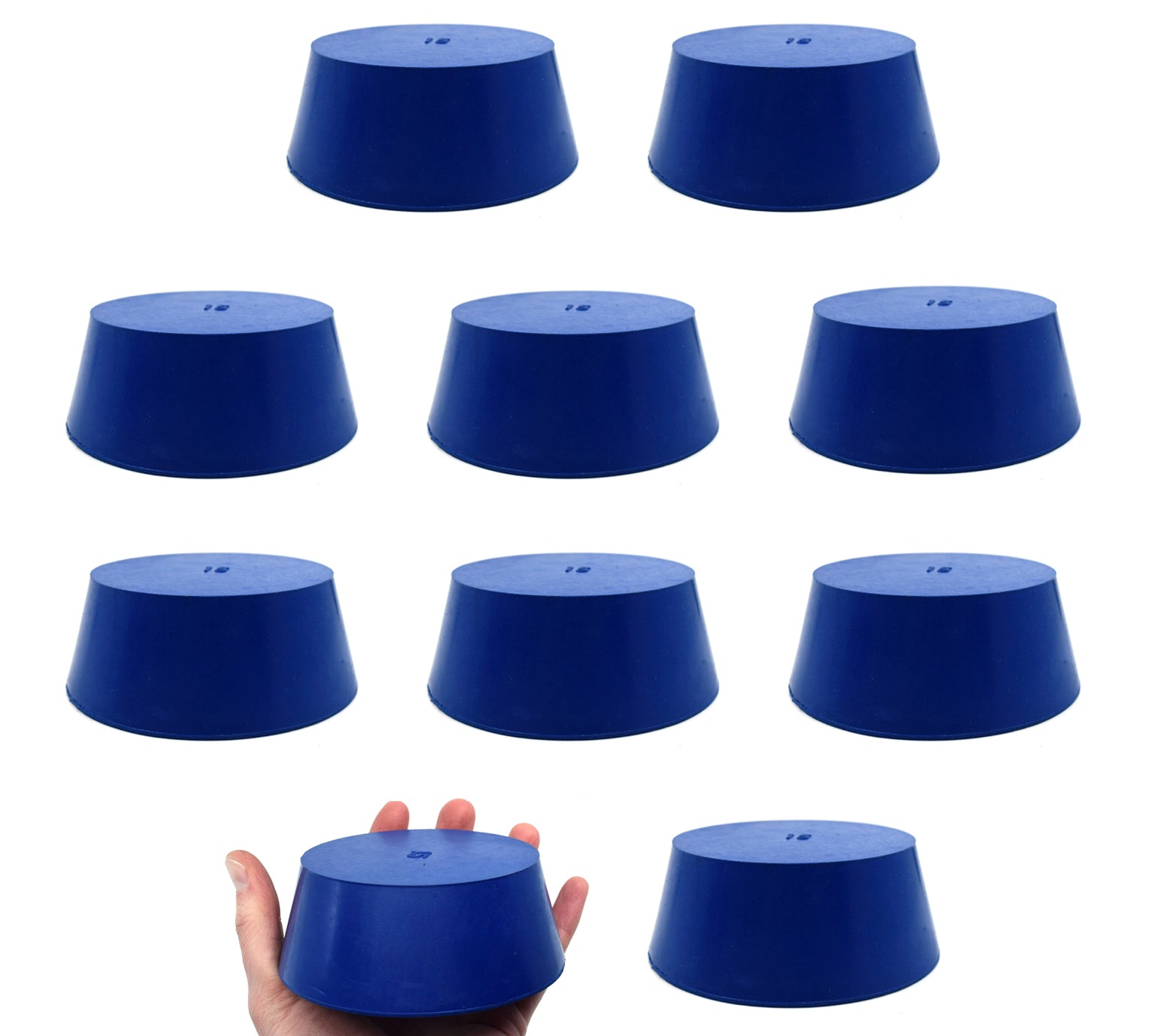 Solid Neoprene Stopper, 10-Pack