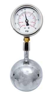 Jolly Bulb with Attached Manometer, 3.15"