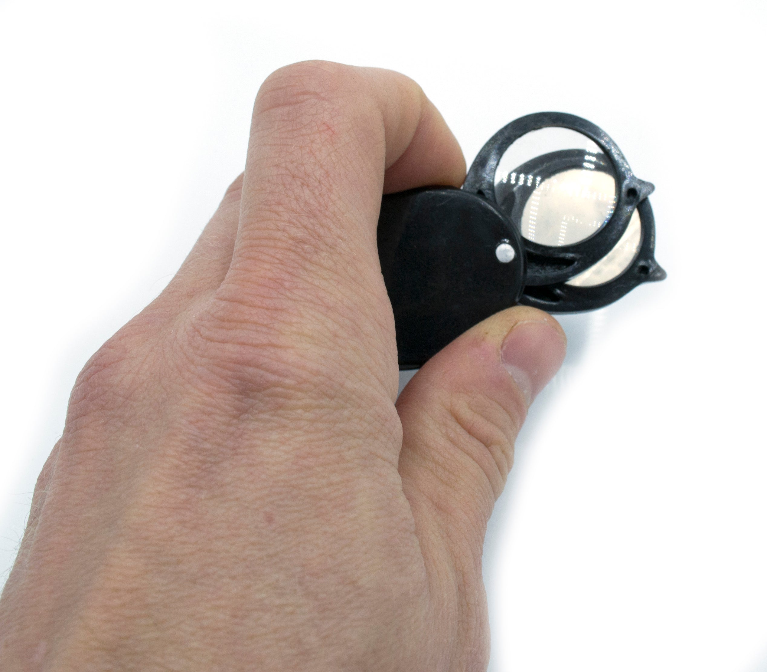 Double Folding Magnifier with 25mm Lens, 7x