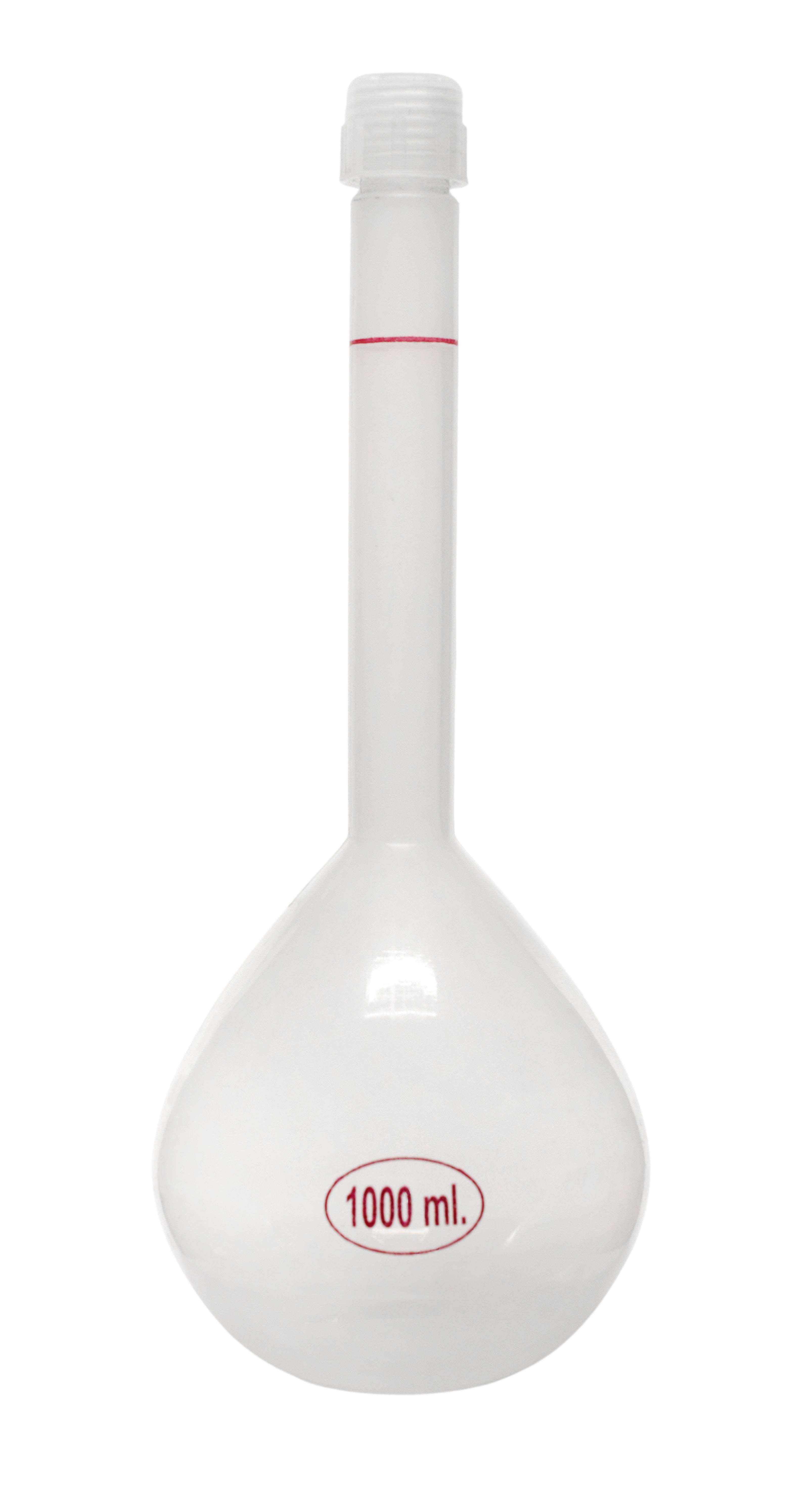 Autoclavable Polypropylene Volumetric Flask with Screw Cap