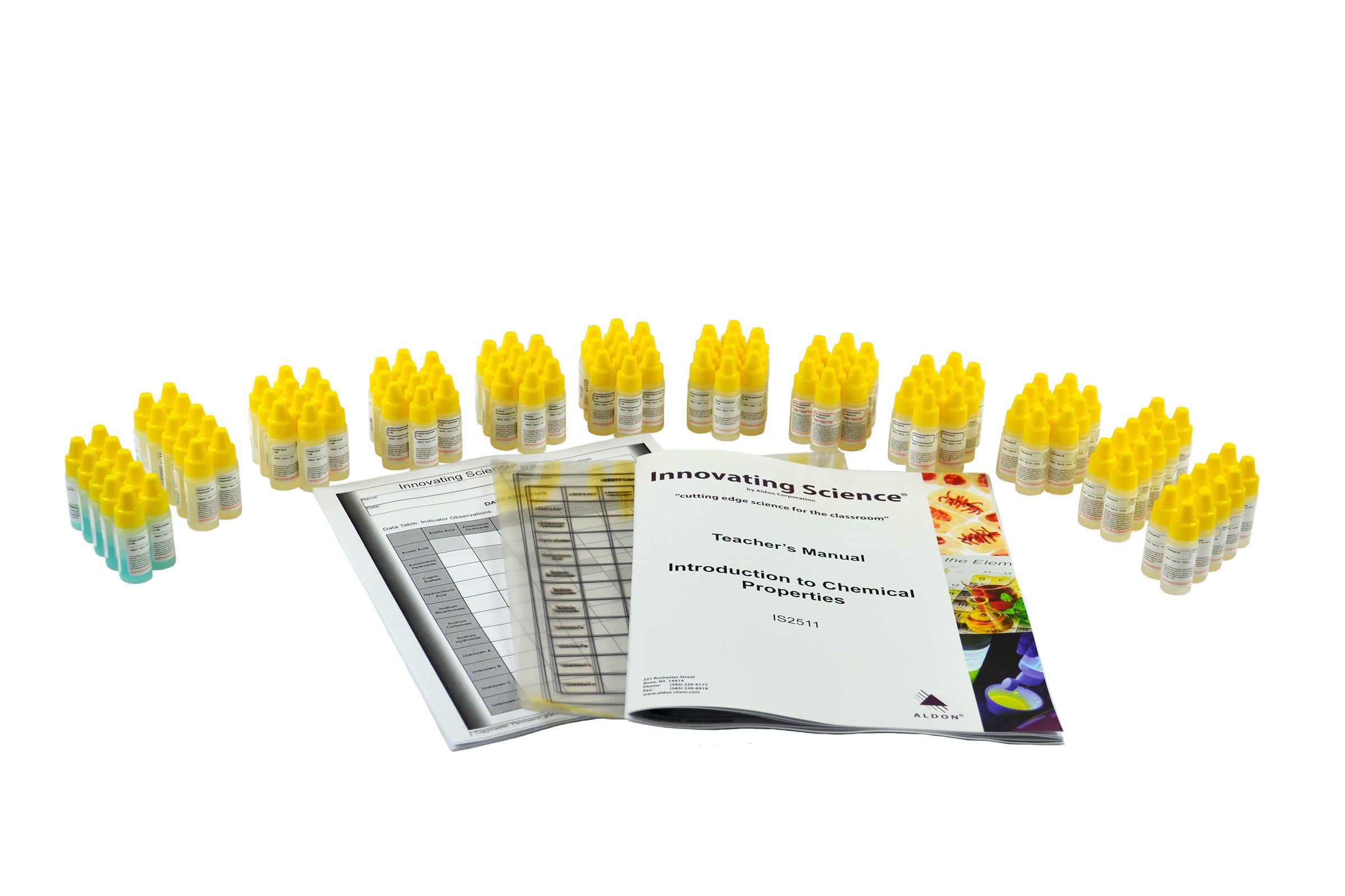 Introduction to Chemical Properties Kit for 10 Student Groups