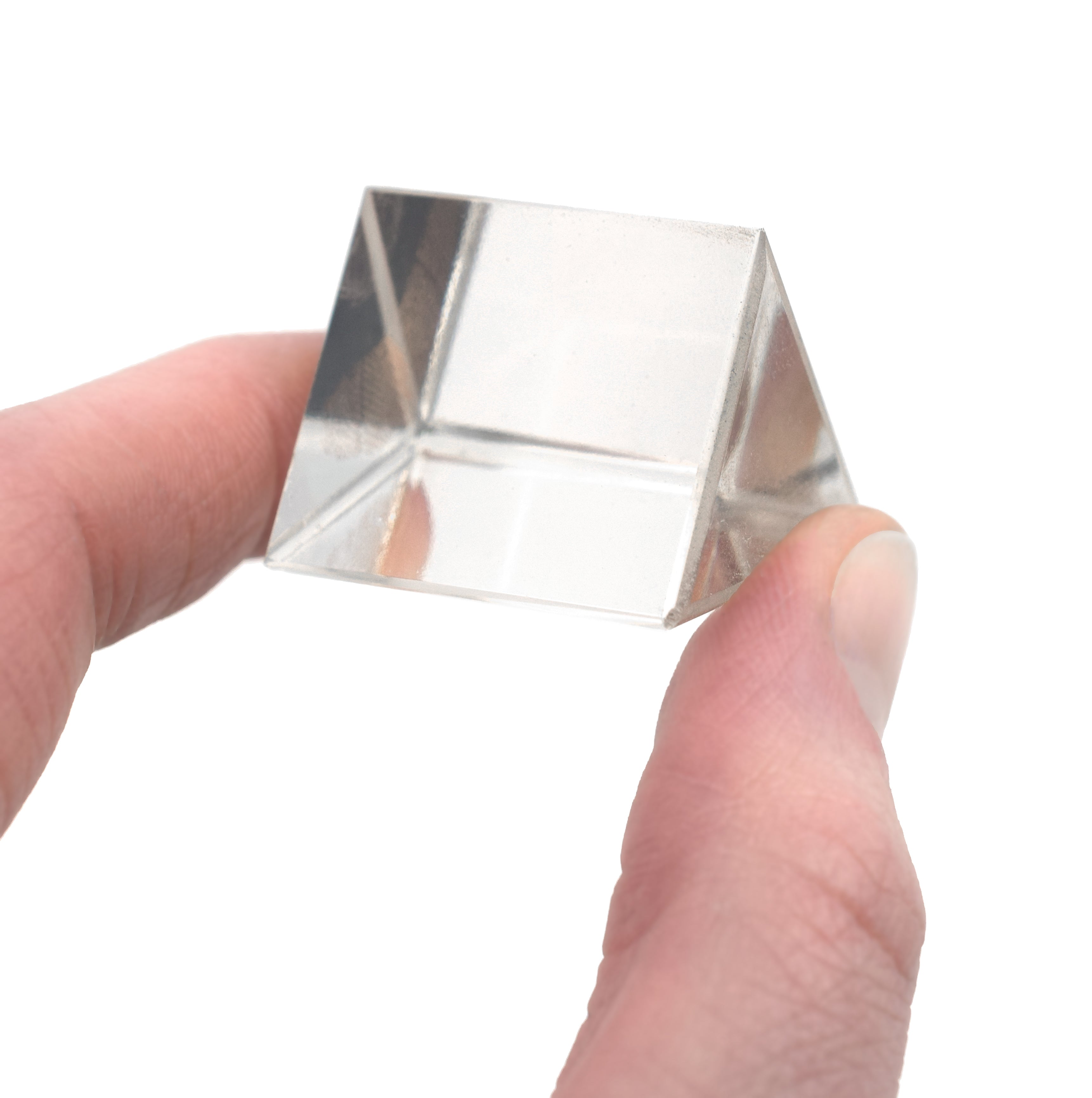 Equilateral Optical Glass Prism, 26mm Length, 26mm Faces