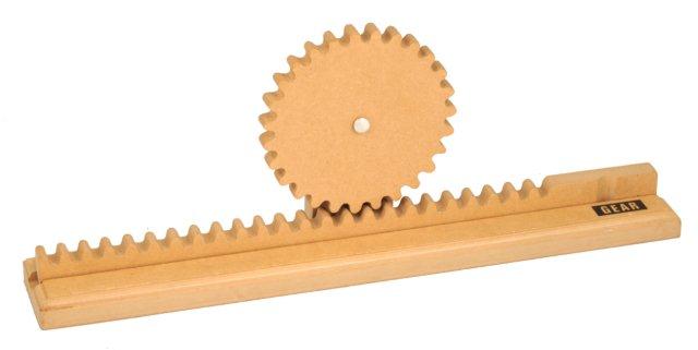 Simple Machines Gear Rack Model