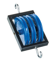 Triple-Parallel Metal Pulley