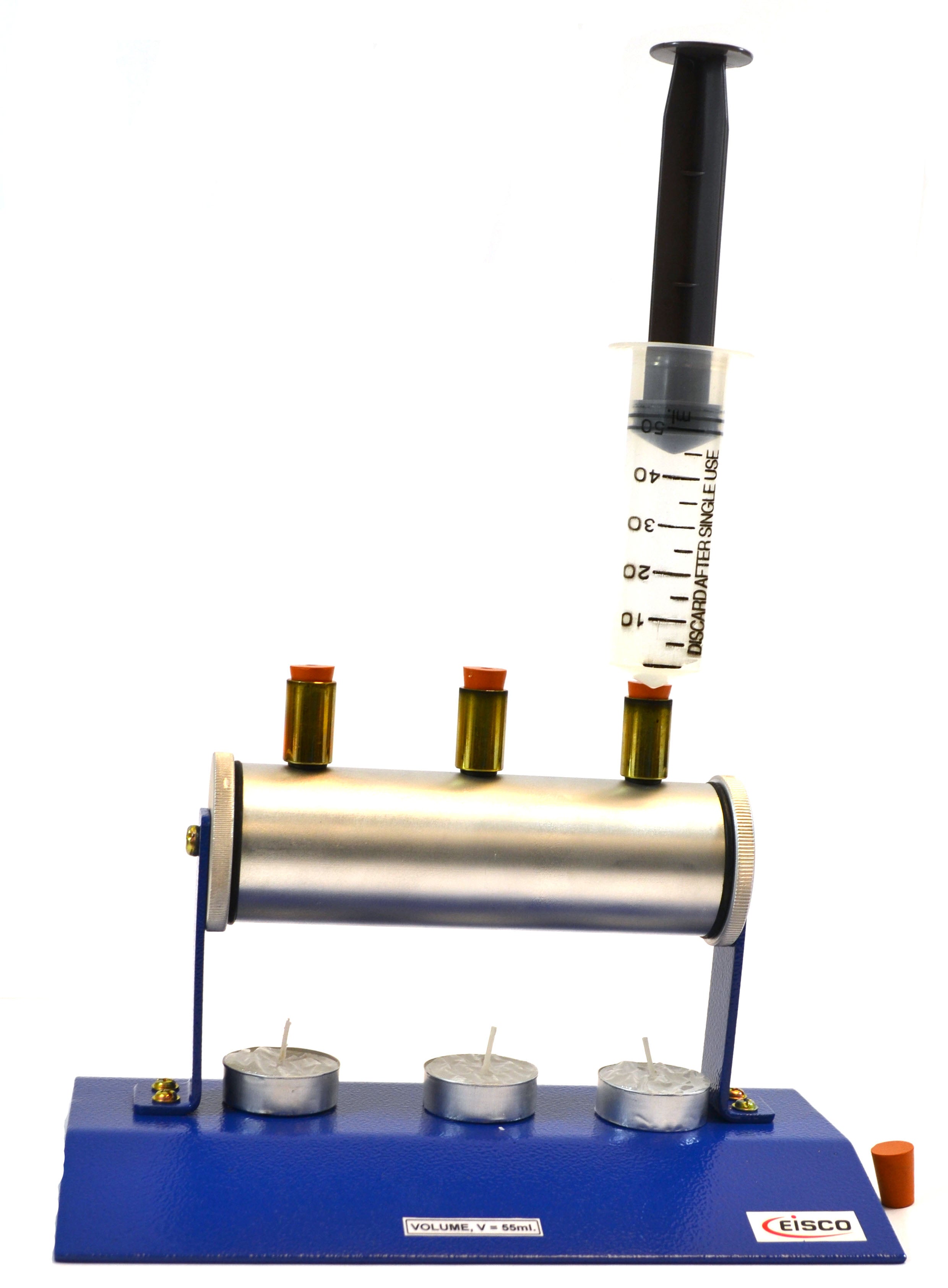Gas Law Demonstration Apparatus for Data Logging Sensors