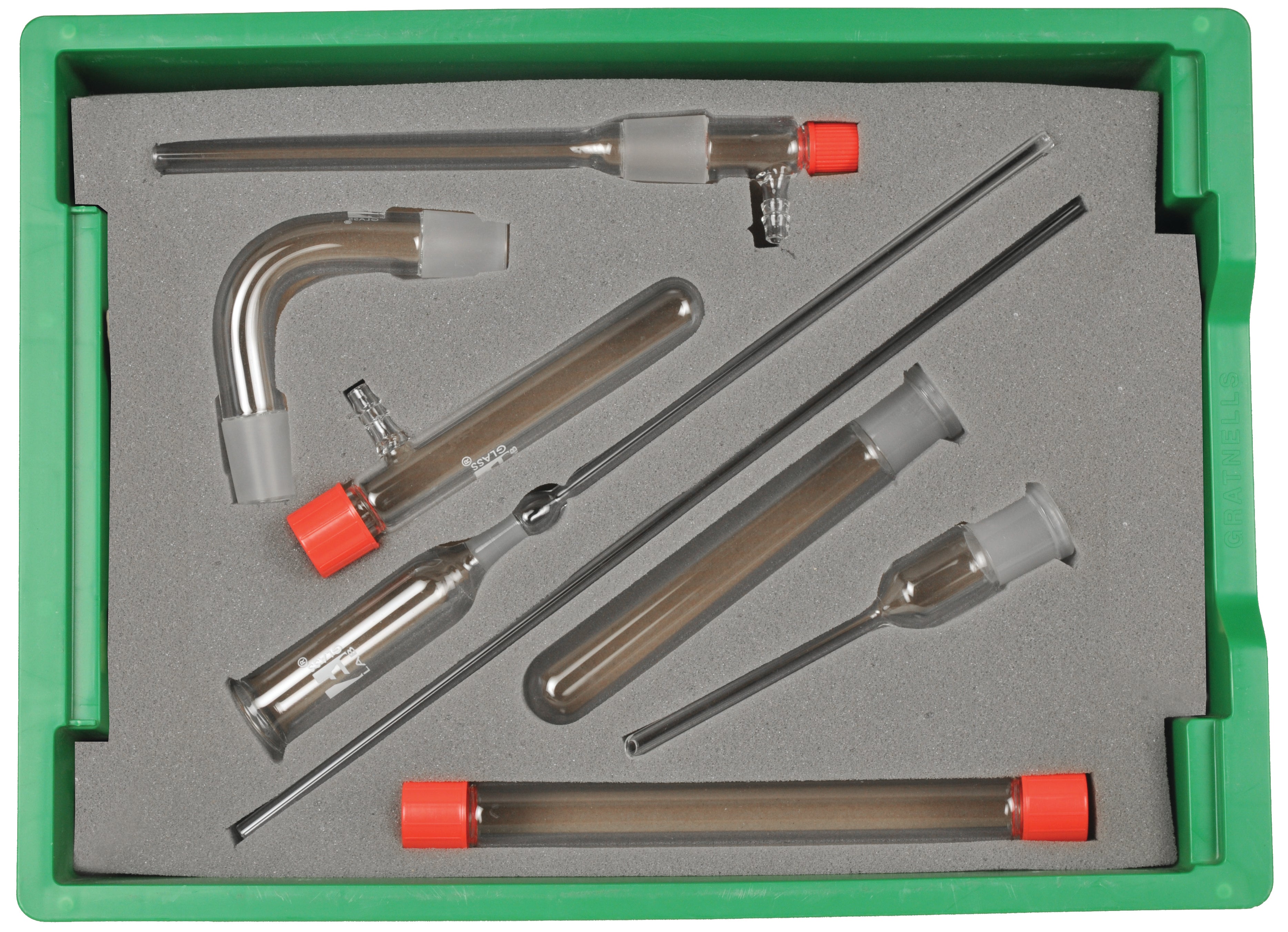 26-Piece Borosilicate Glass Gas Preparation Kit
