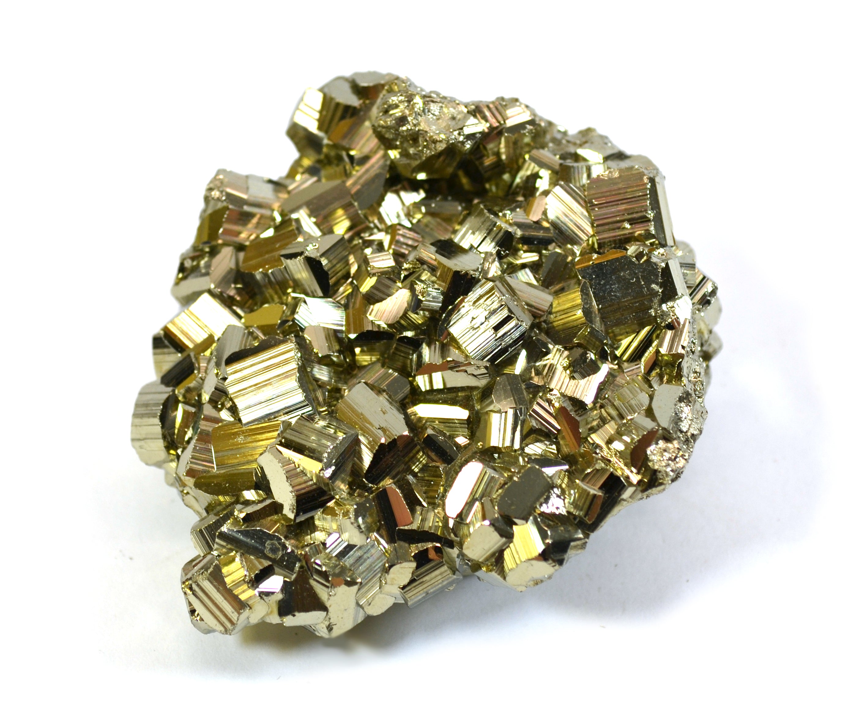 Crystalline Pyrite Specimen with 10-20mm Crystals, 2.5-3 inch