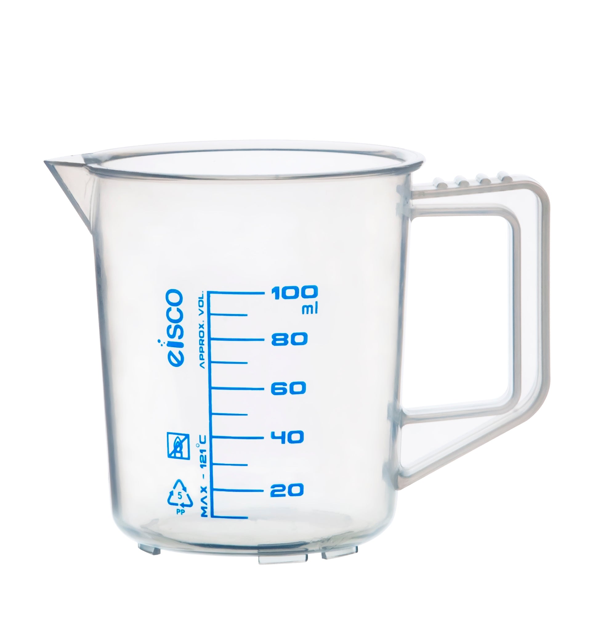 Polypropylene Measuring Jug with Screen Printed Graduations