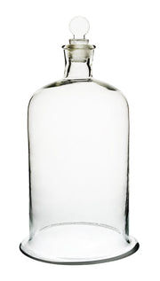 Borosilicate Glass Bell Jar, 22.5 x 15cm
