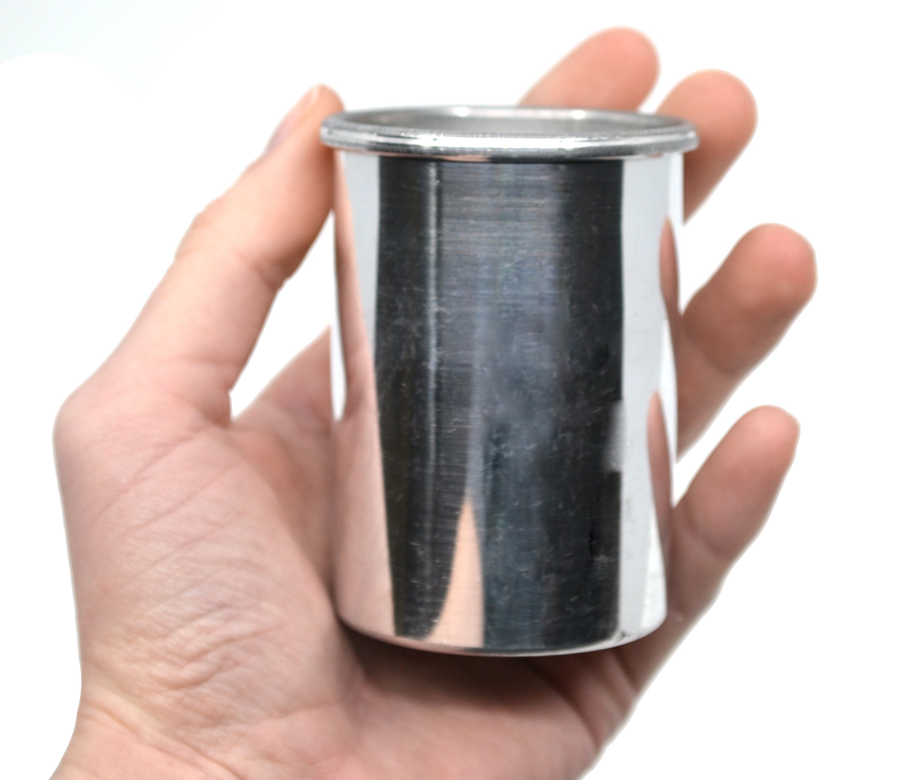 Aluminum Calorimeter Inner Vessel with Parallel Sides, 3 x 2.1"