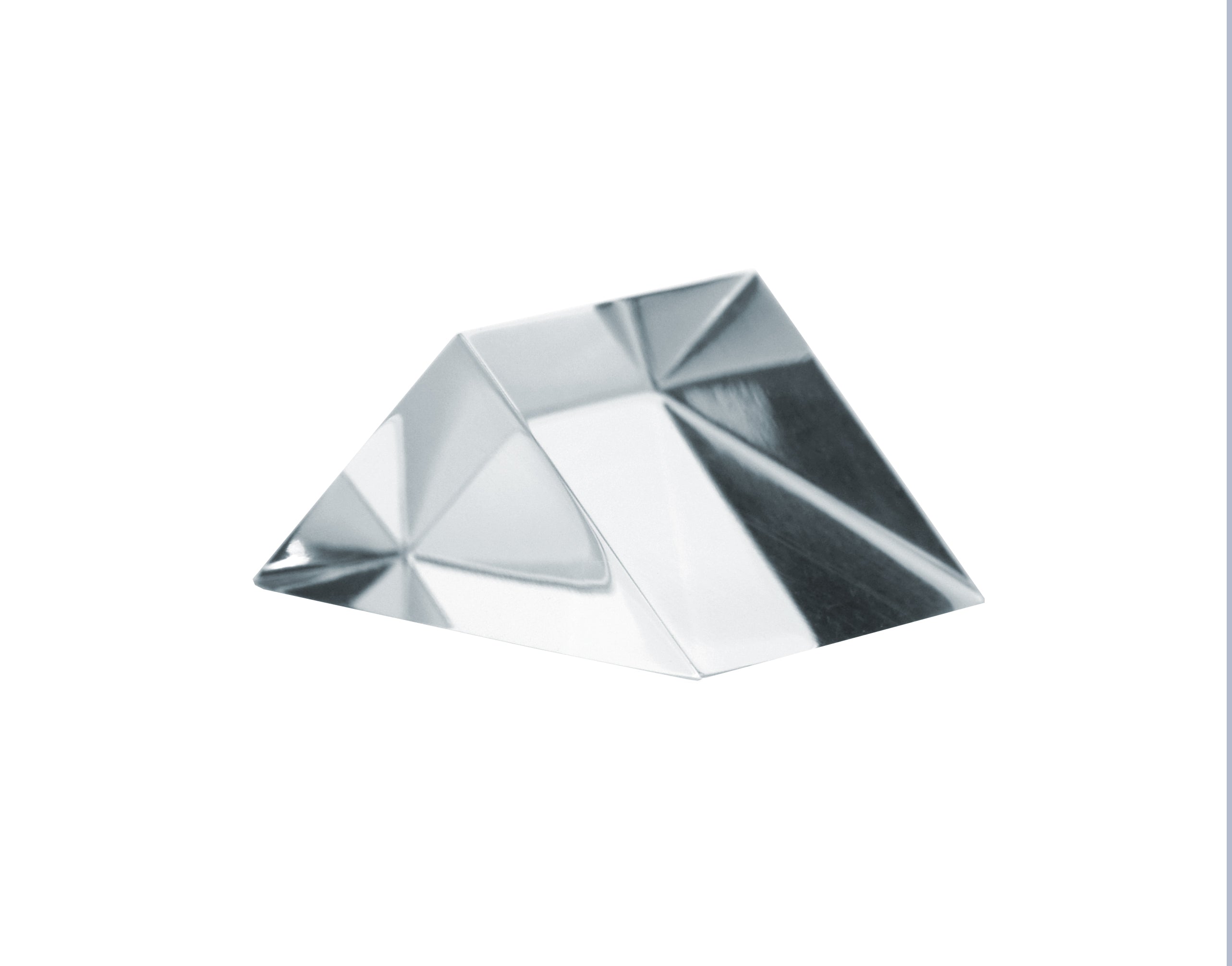 Right-Angled Acrylic Prism, 25mm Length, 35mm Hypotenuse