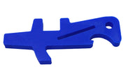 No-Touch Keychain Tool with Bottle Opener