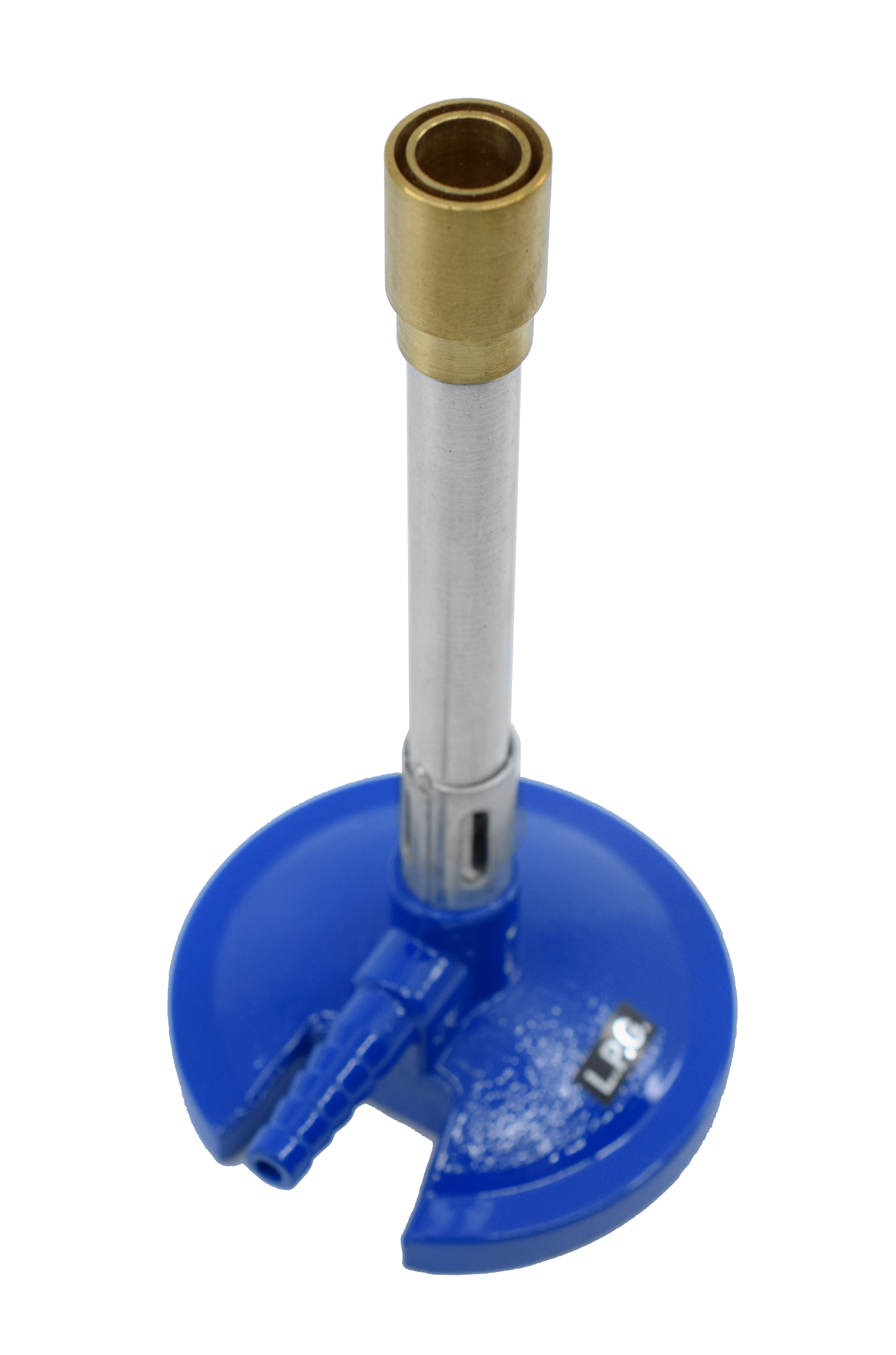 LPG Bunsen Burner with Flame Stabilizer and Zinc Alloy Base