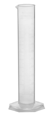 4-Pack Polypropylene Graduated Cylinders with Octagonal Base, 500mL