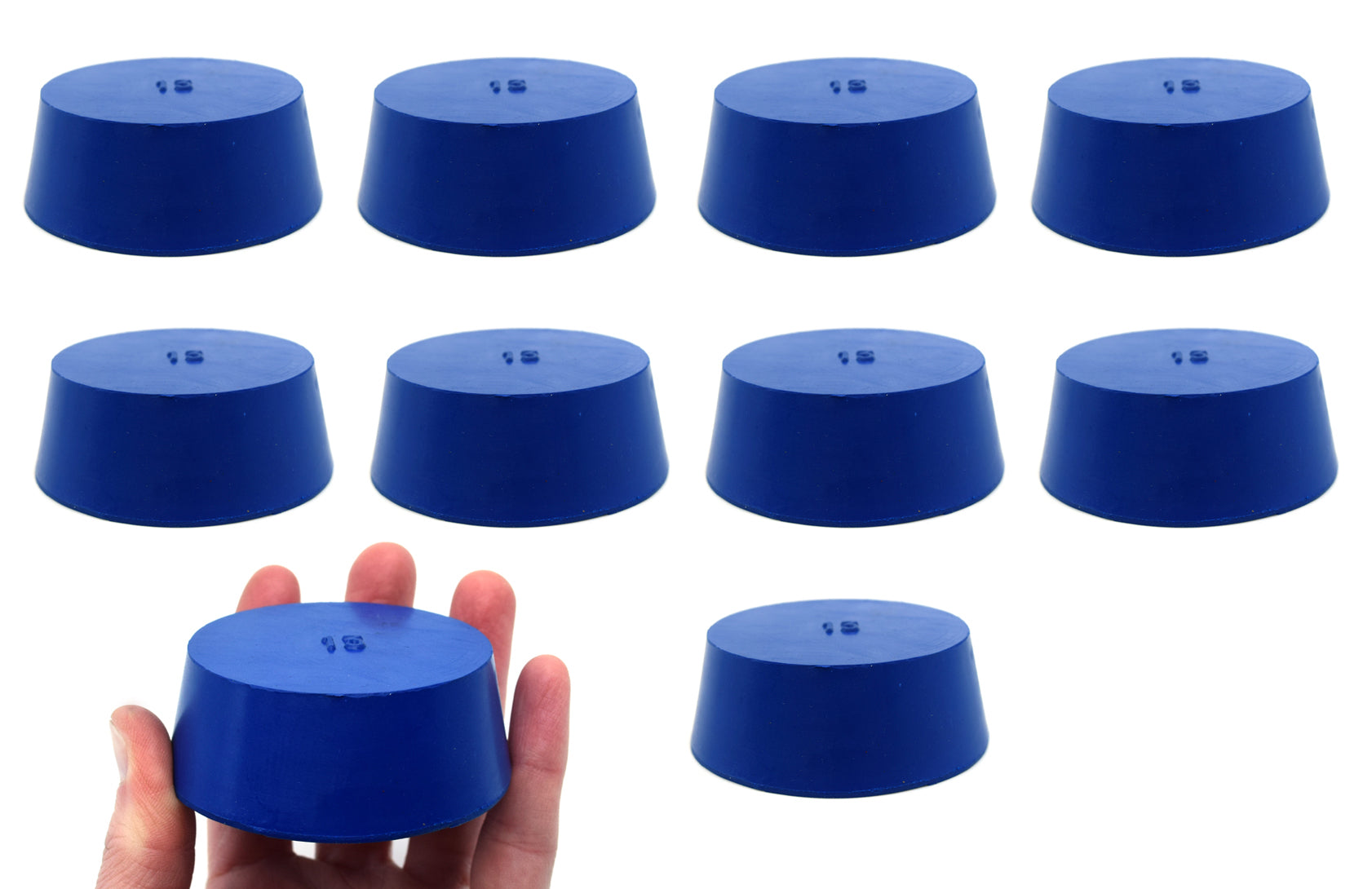 Solid Neoprene Stopper, 10-Pack