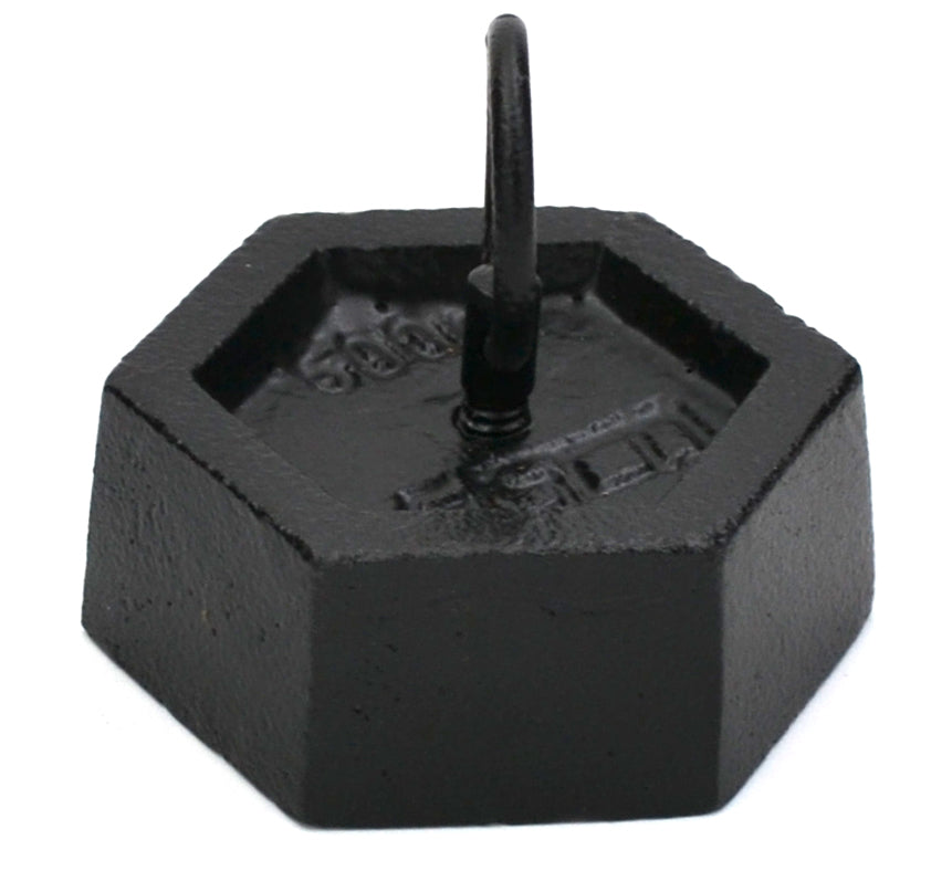 Hexagonal Iron Mass with Lifting Ring