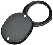 Folding Magnifying Glass with 38mm Lens and Plastic Frame, 4x