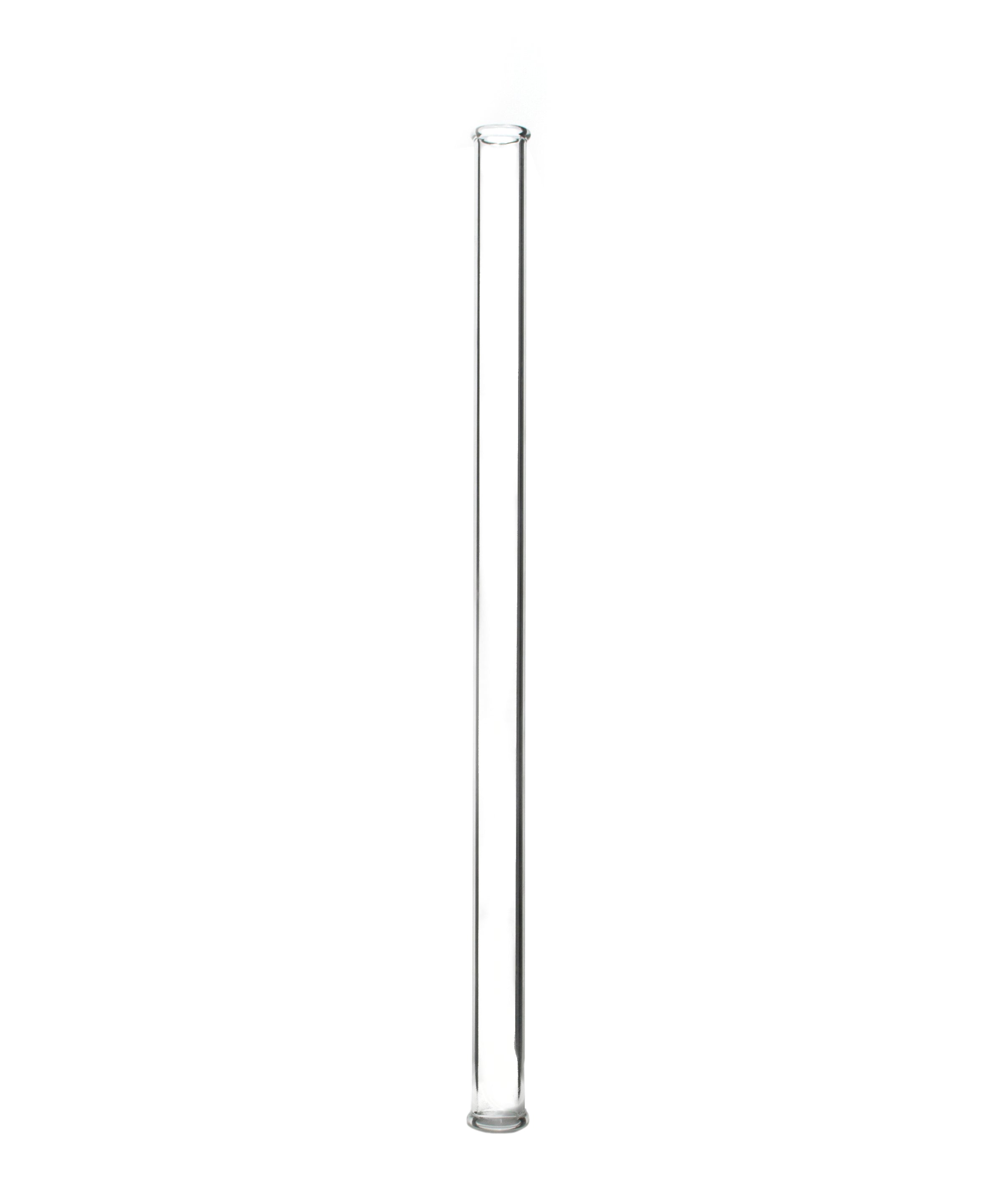 Open-Ended Borosilicate Glass Combustion Tube, 11.8 inch, 0.86 inch Diameter