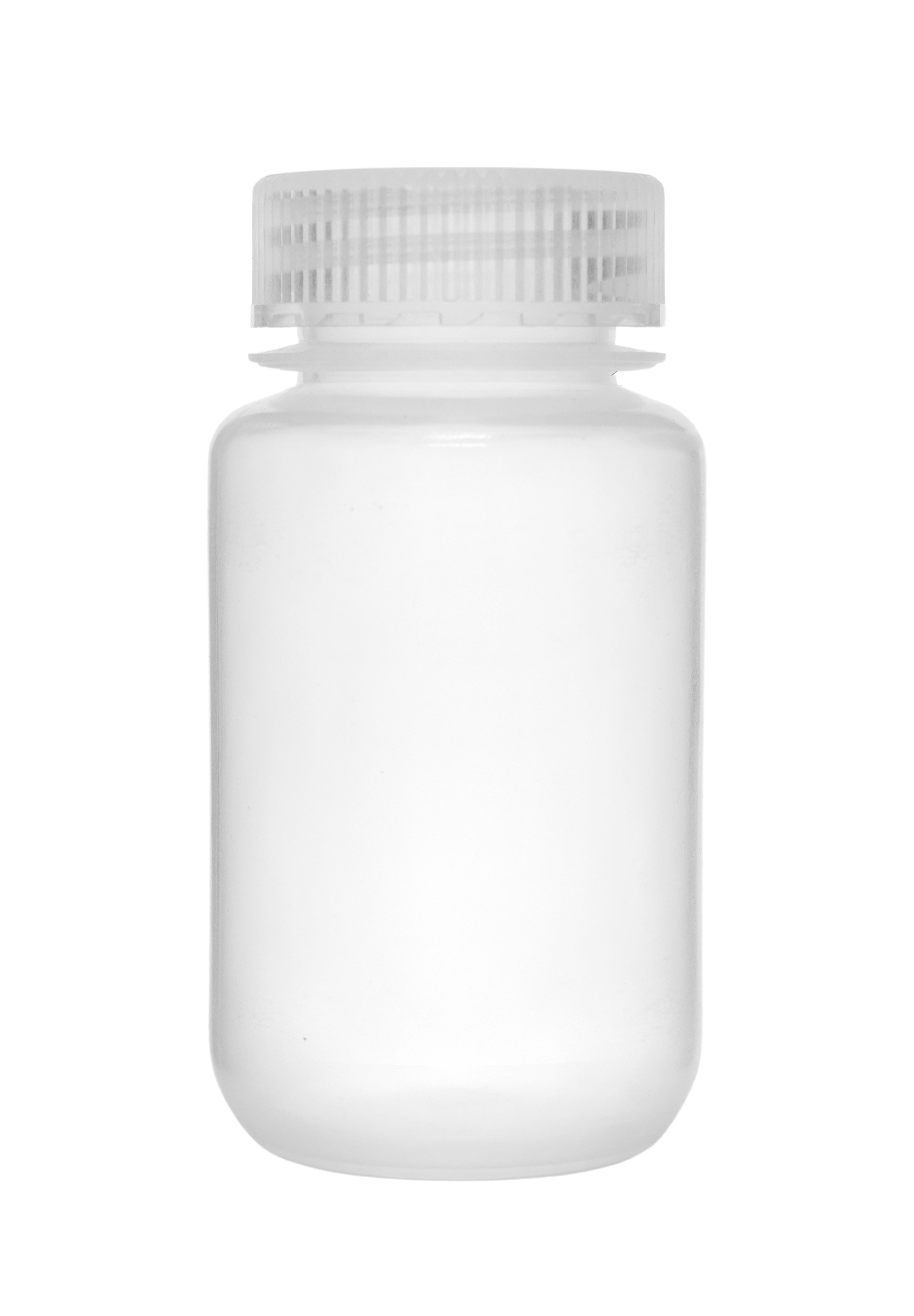 Translucent Wide Mouth Polypropylene Reagent Bottle with Screw Cap