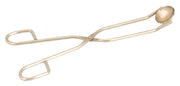 8.25" Nickel-Plated Sampling Tongs