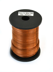 16 SWG Bare Copper Wire, 85ft Reel (1.6mm Dia)