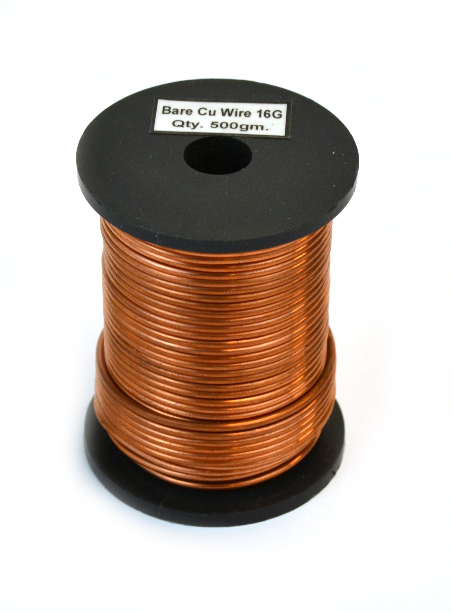16 SWG Bare Copper Wire, 85ft Reel (1.6mm Dia)