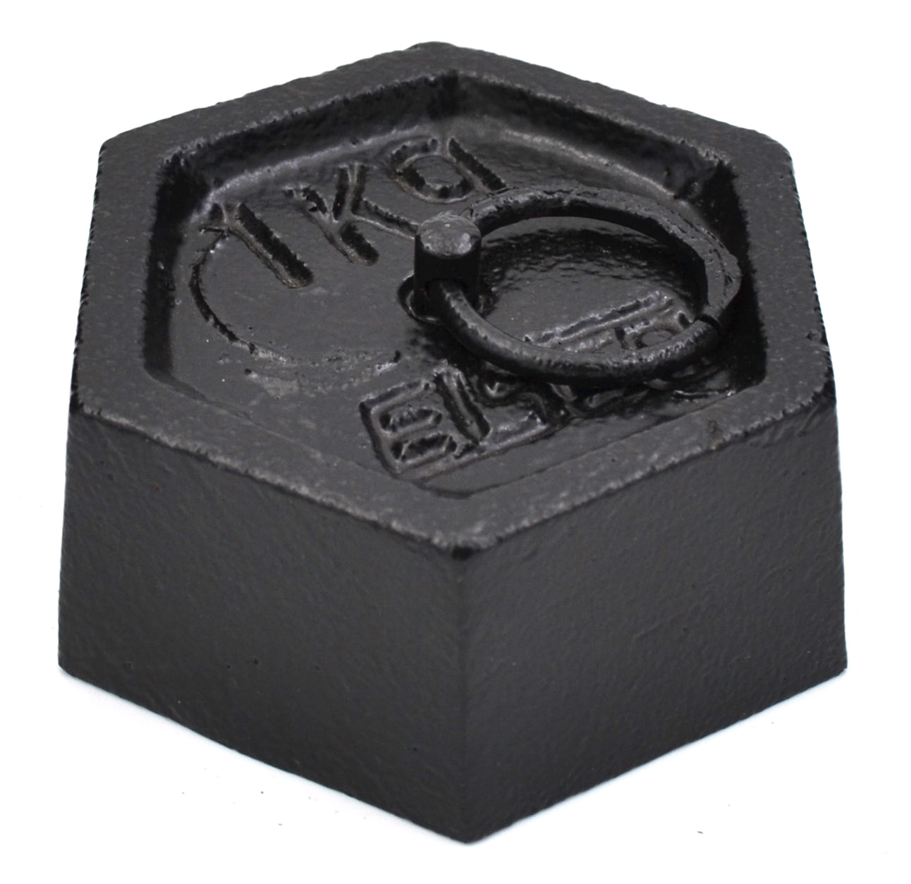 Hexagonal Iron Mass with Lifting Ring