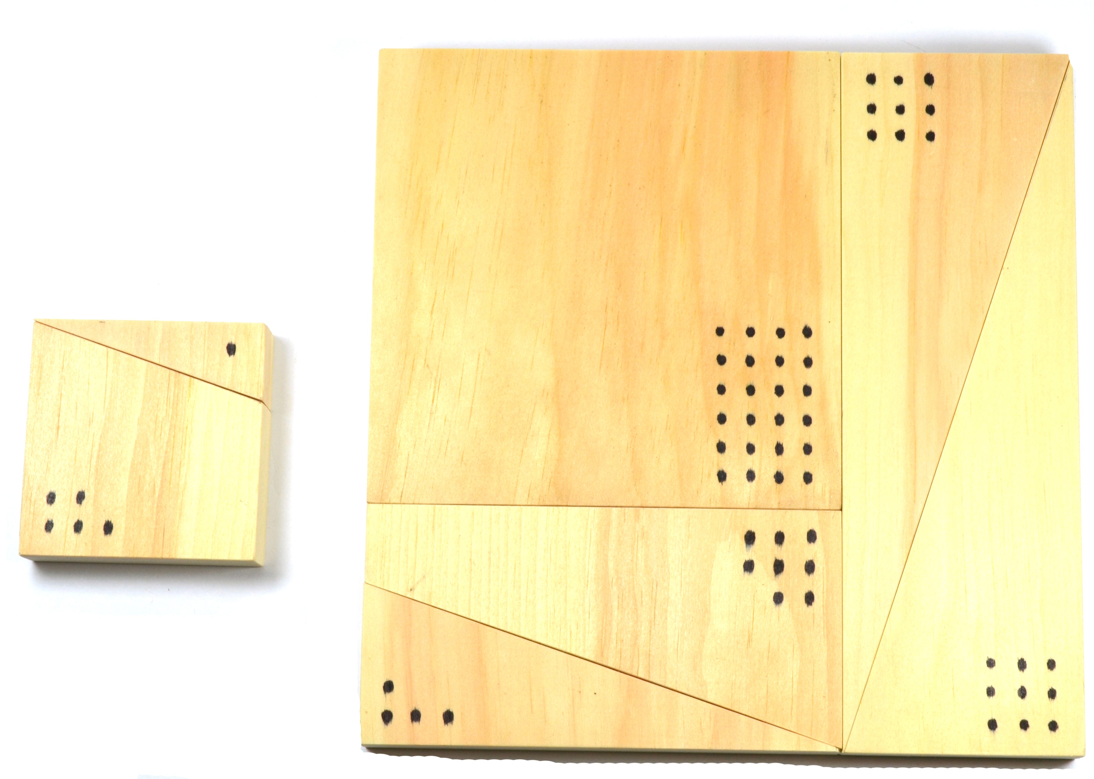 Garage Physics Pythagorean Theorem Puzzle Kit