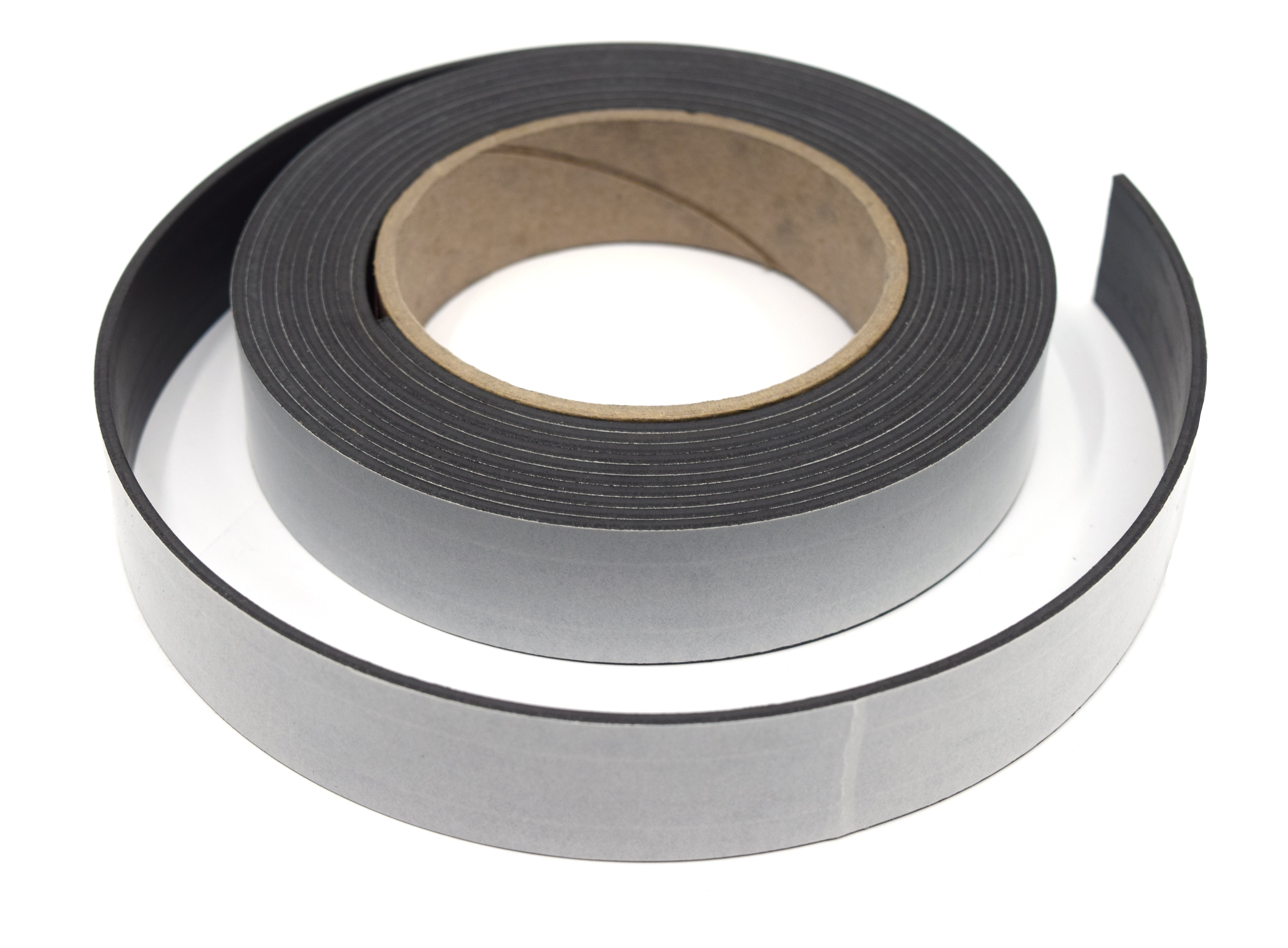 Flexible Adhesive Rubber Magnetic Tape, 1" Wide